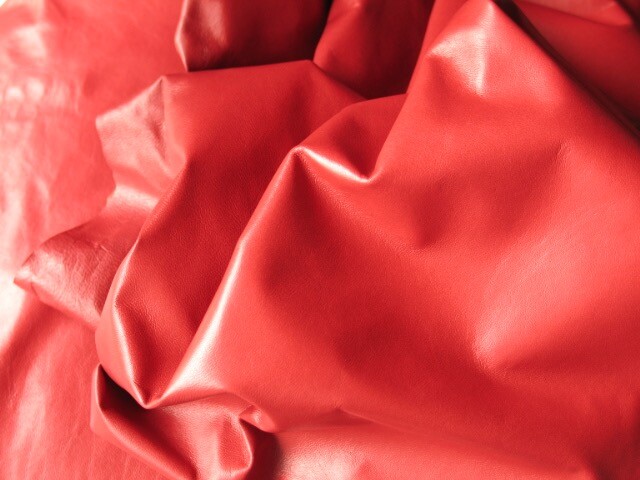 Leather Hides Ultra Thin Soft Crush Rosso