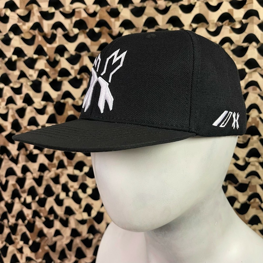NEW HK Army Split Snap Back Hat - Black/White