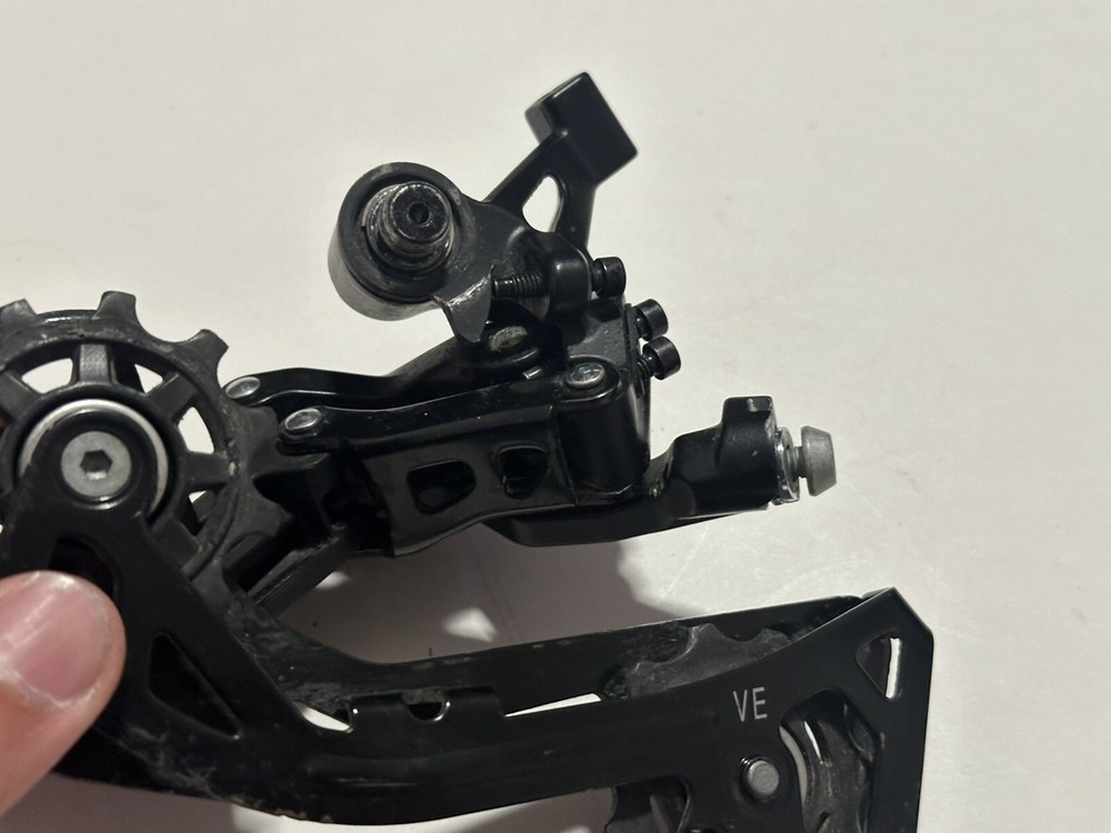 microSHIFT ADVENT Rear Derailleur - 9 Speed Medium Cage Black