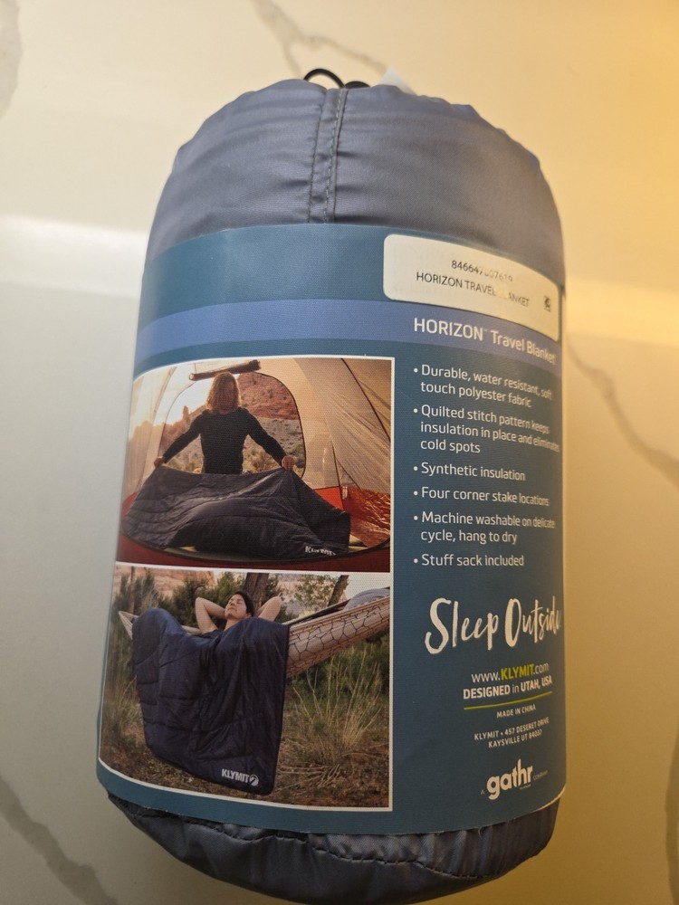 Klymit Horizon Travel Camping Blanket
