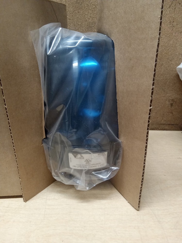TRI LITE MVLP-110P/B BLUE Rotating Beacon Light