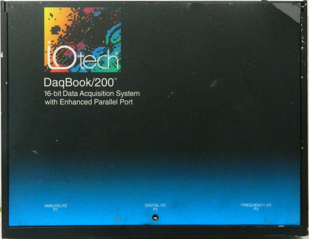 IOTech DaqBook/200 16-Bit Data Acquisition System with Enhanced Parallel Port