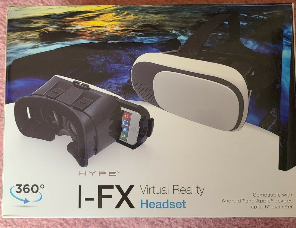 HYPE I-FX VIRTUAL REALITY HEADSET NEW