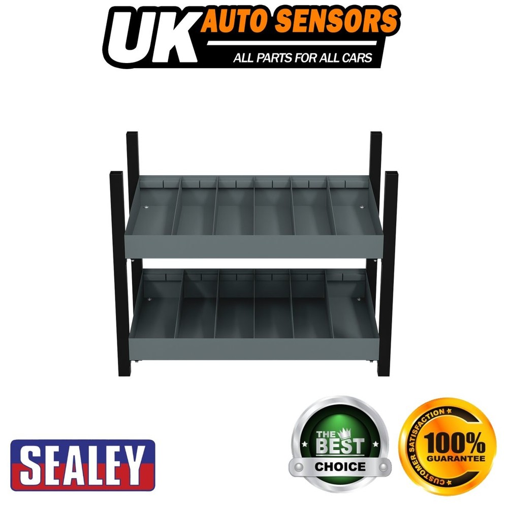 Sealey Modular Storage Mid Unit 2 Compartment Shelve 580mm APMRM4