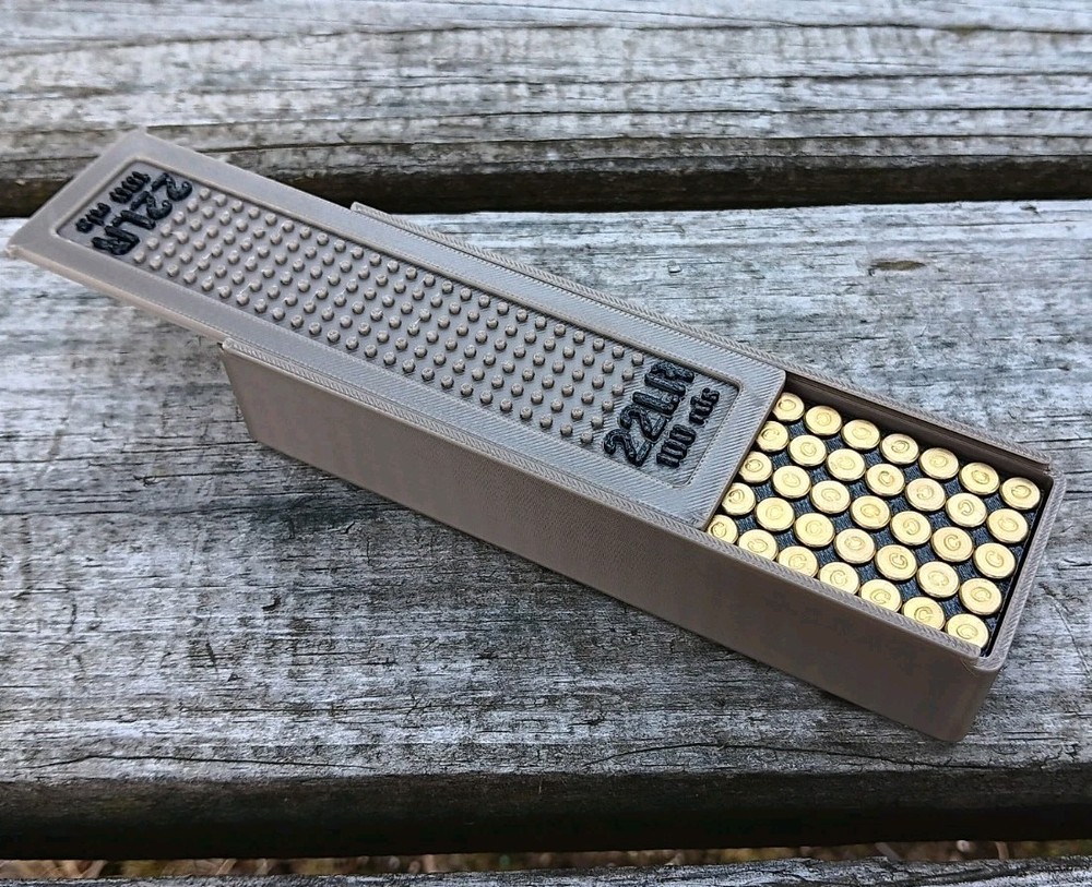 22LR Ammo Box 100rd Capacity (3 Pack)