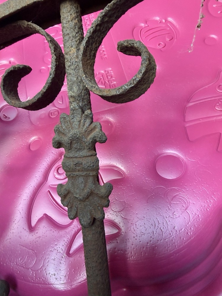 E T Barnum Wire & Iron Works Wrought Iron Gate