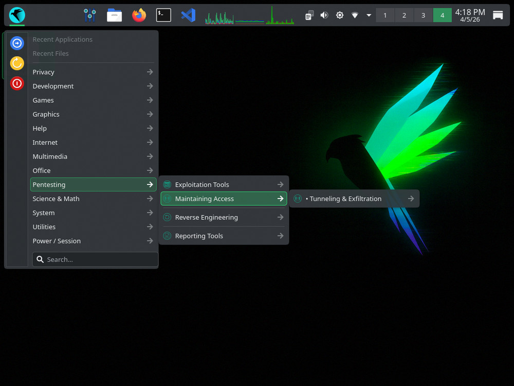 Parrot Security OS 7.1 Bootable DVD Live Hacking Security Install (64 bit)