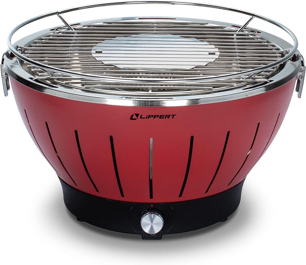 Lippert Odyssey Portable Grill, Red