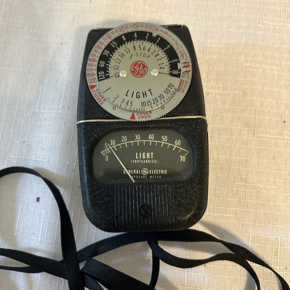 General Electric DW-68 Exposure (Light) Meter Vintage 💡📷🎥