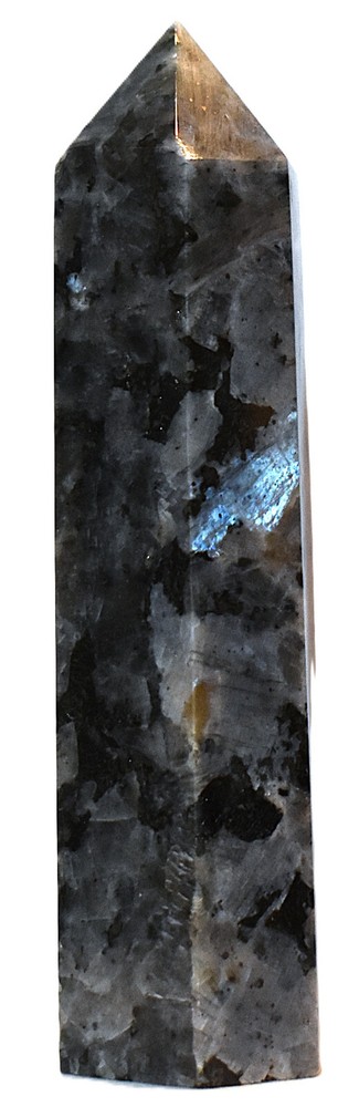 Flashy Larvikite Tower  4.11"/137 Grams