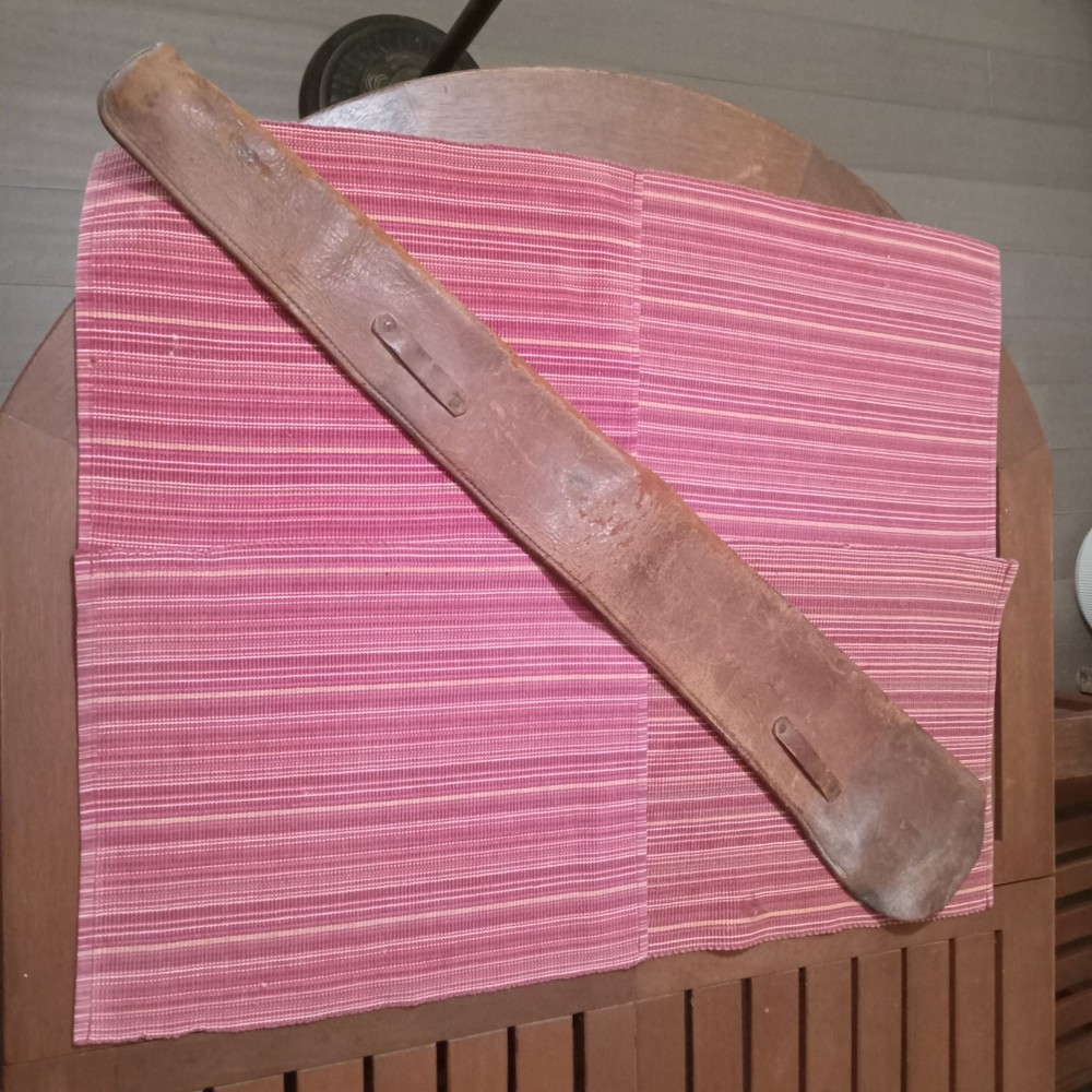 Vintage Antique Leather Rifle Scabbard