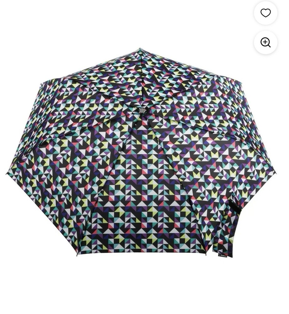 Totes One Touch Auto Open/Close Umbrella never wet technology 43” New multicolor