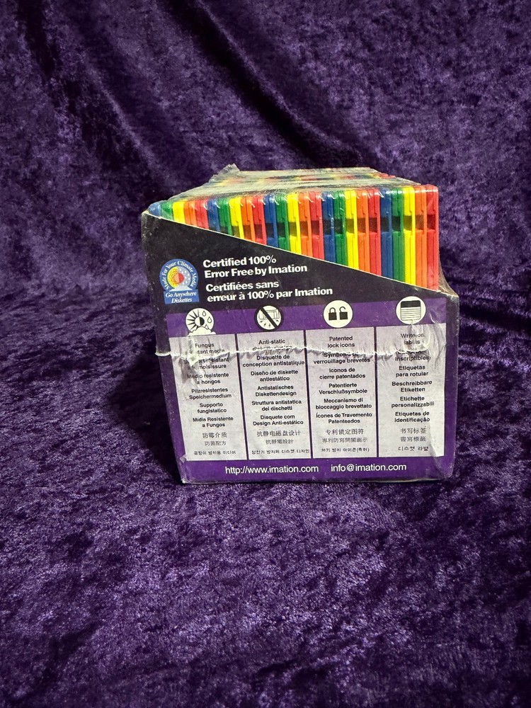 Imation 2HD Floppy Disks pak 50 Count