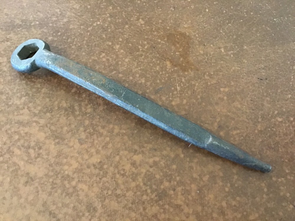 Old Railroad Wrench ~ Box End / Spike End ~ 10 1/2”