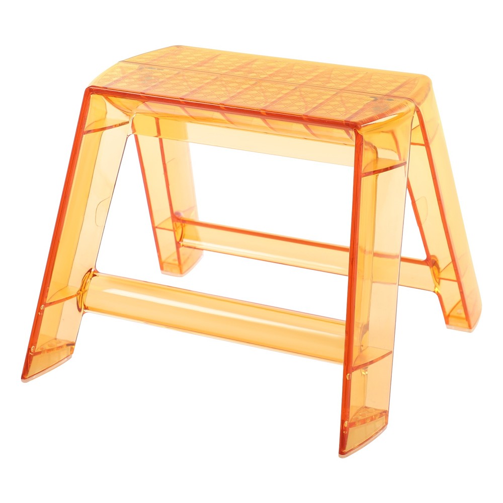 Modern 2 Steps Protable Step Ladder Step Stool Clear Stool for Indoor Outdoor