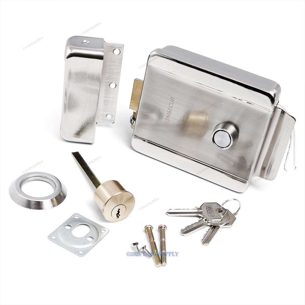 HOMSECUR APP WIFI Password Access Control Set Surface Mount Drop Bolt Lock