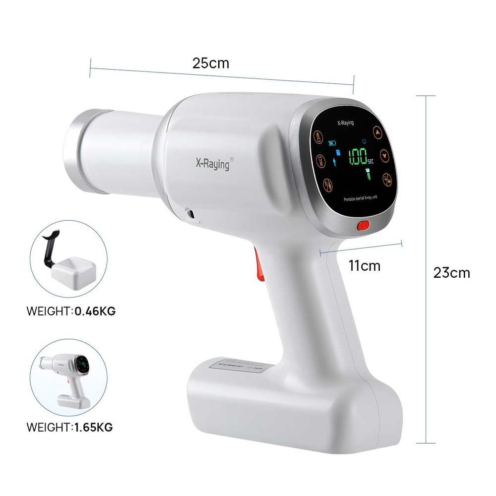 Dental Portable Mobile X Ray Unit Digital Machine High Frequency No Shield