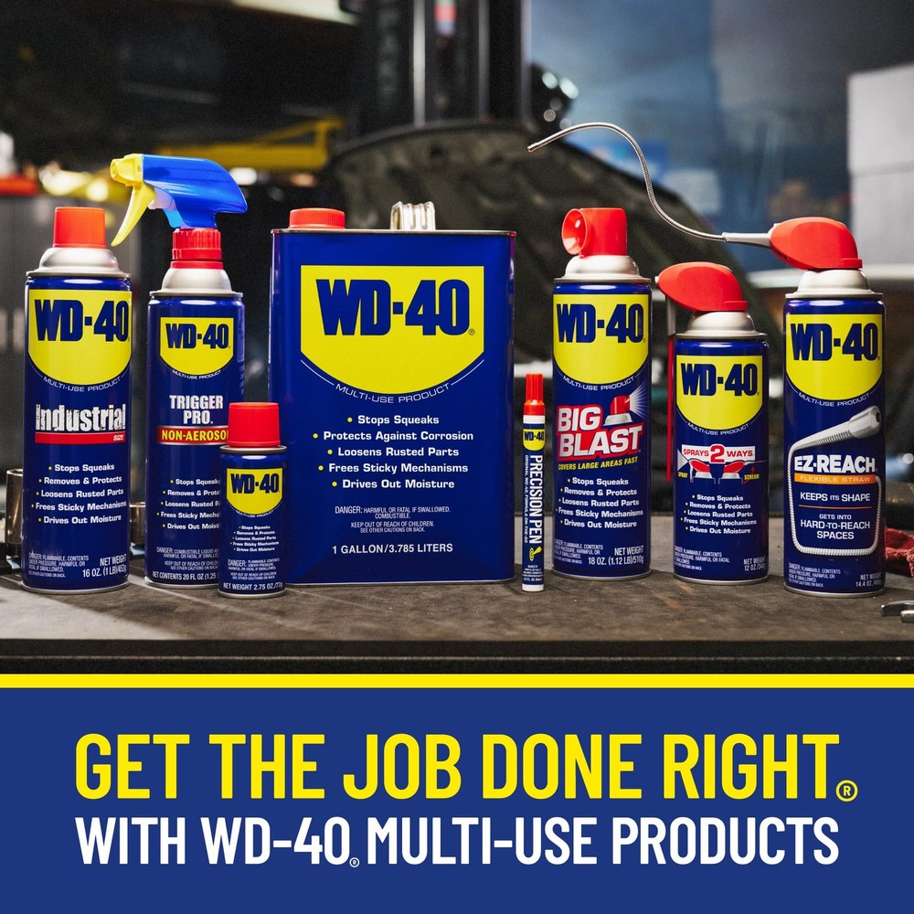 WD-40 Original Formula, Multi-Use Product with Big-Blast Spray, 6-Pack, BLUE