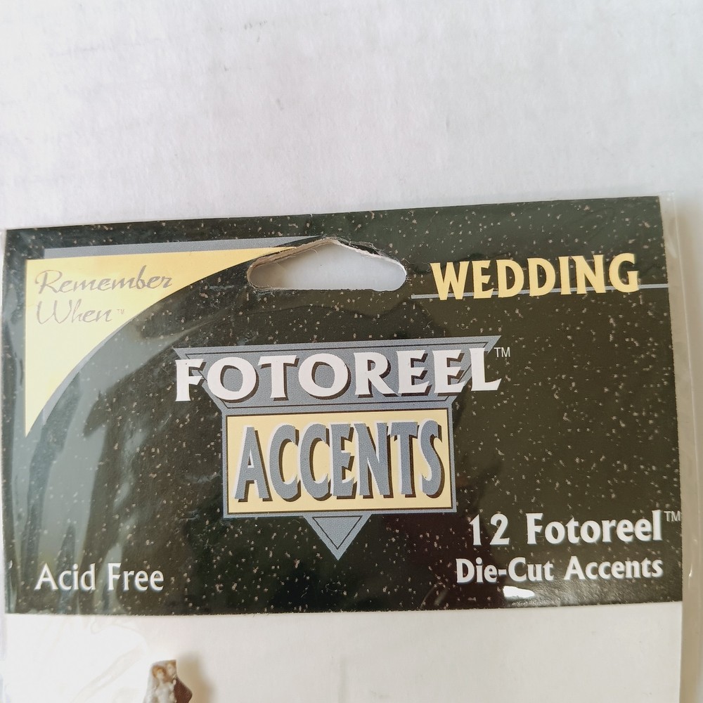 Remember When Wedding Fotoreel Die-Cut Accents - 12 PC