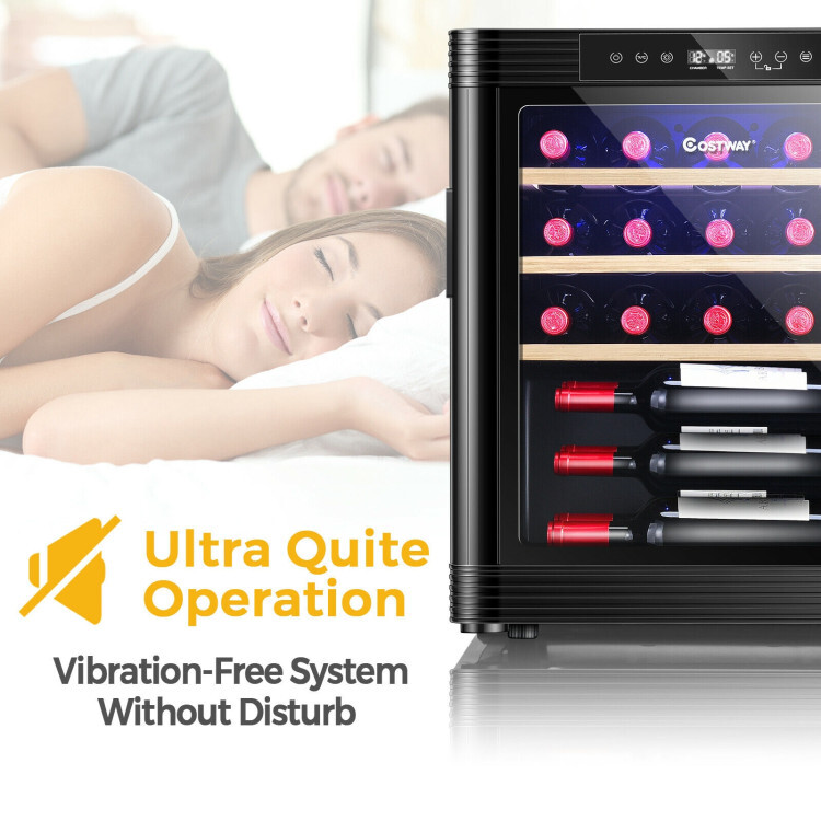 21 High-end Wine Cooler Fridge Bottle Compressor Mini Cellar Temperature Chiller