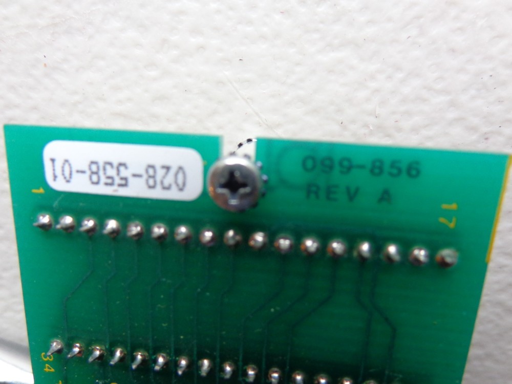 TIE PWB 09985601 028-558-1 BOARD ASSEMBLY