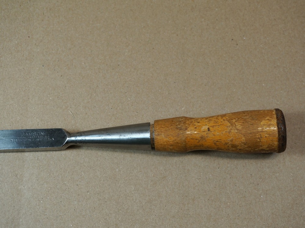Vintage Samson Union Hardware 1/2" Socket Firmer Chisel