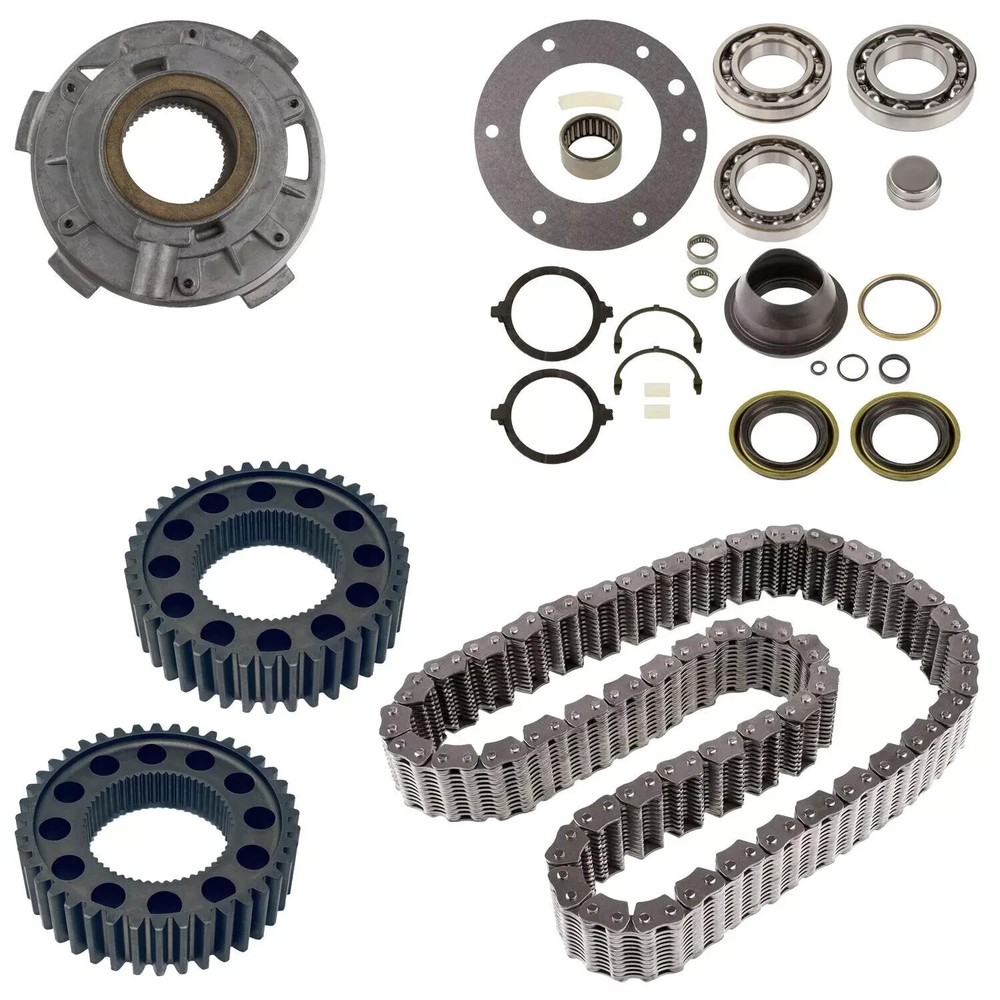 Complete Bearing & Seal Kit Dodge NP271D Transfer Case Chain Pump Sprockets