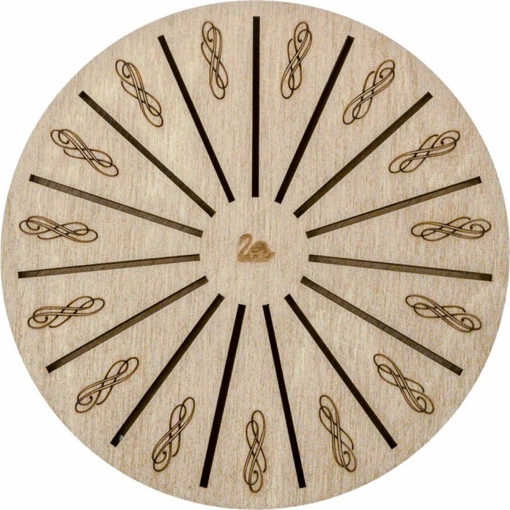 Plywood Needlework Box + 17 spools Needlework Organizer Thread/Floss organizer