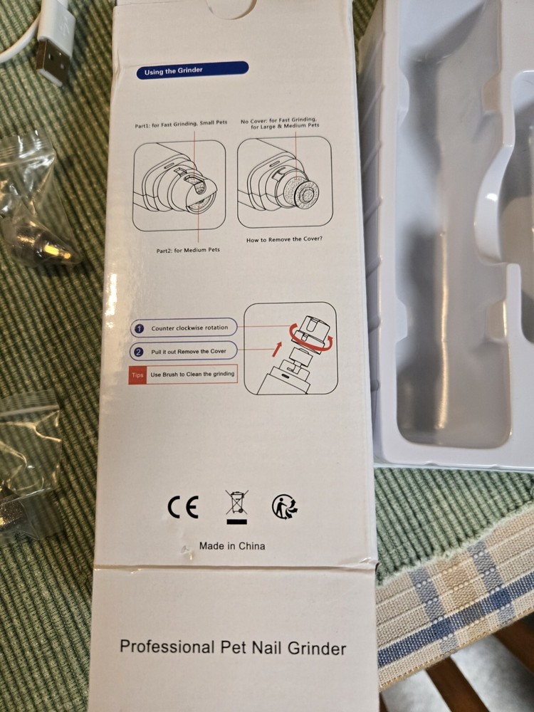 HZ5 Professional Pet Nail Grinder