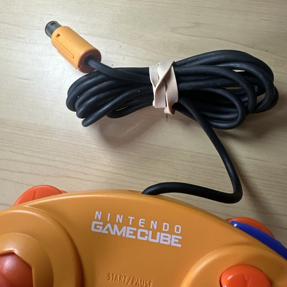 Nintendo GameCube Controller Official OEM DOL-003 Authentic Spice Orange Custom