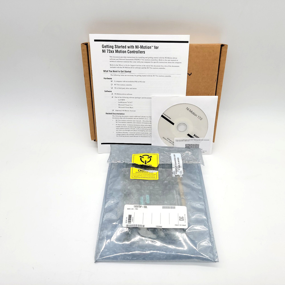 National Instruments PCI-7352 190975F-02L 2-Axis High-Performance Controller