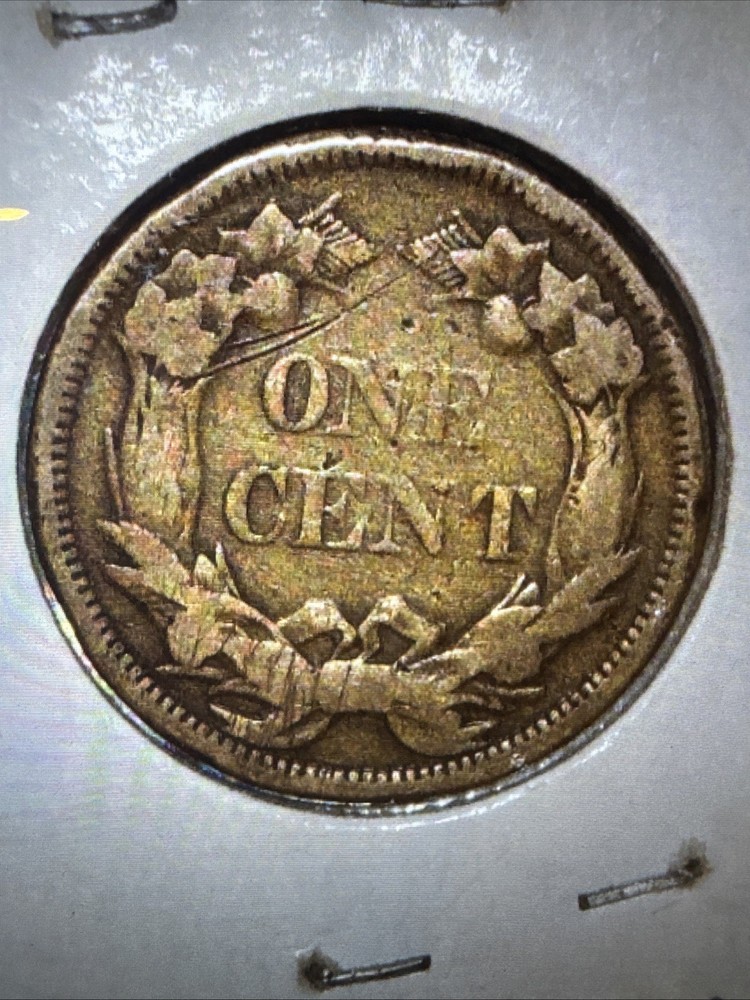 185 Fly Eagle Small Cent Error With Missing Letter In Date