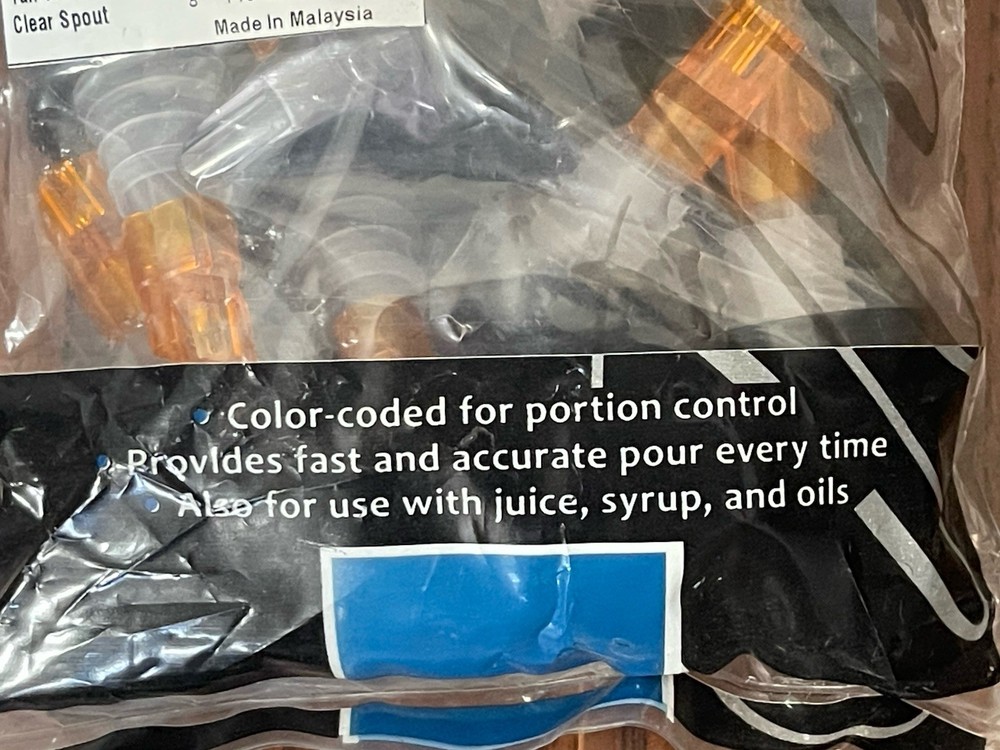 Measured Pourer, 1/2oz Orange Tail 12 pack