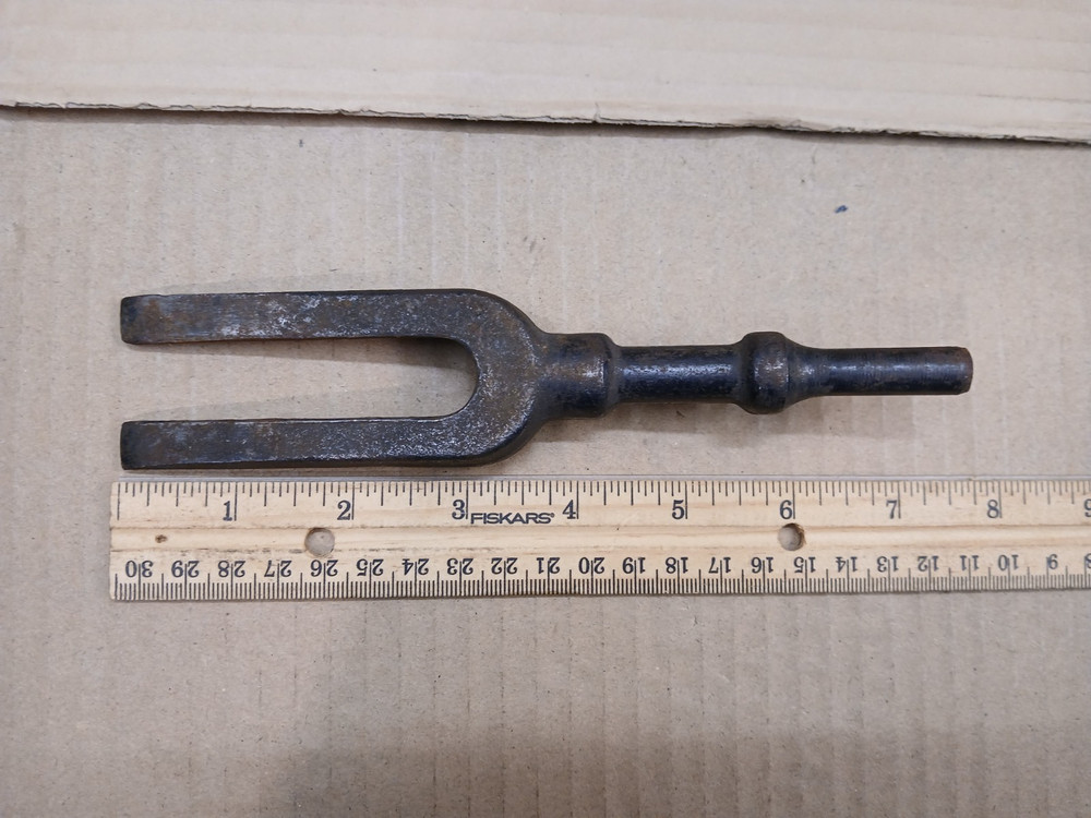 Unbranded Vintage Forked Jack Hammer Bit? 7-1/4" Long Pre-Owned