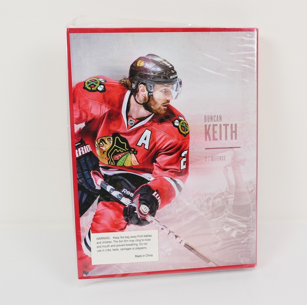 NEW Chicago Blackhawks 3 Ring Binder Folder Patrick Kane / Toews / Keith Edition