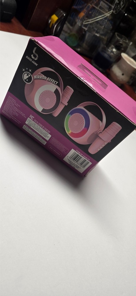 Bluetooth® Karaoke LED Wireless Speaker With Microphone