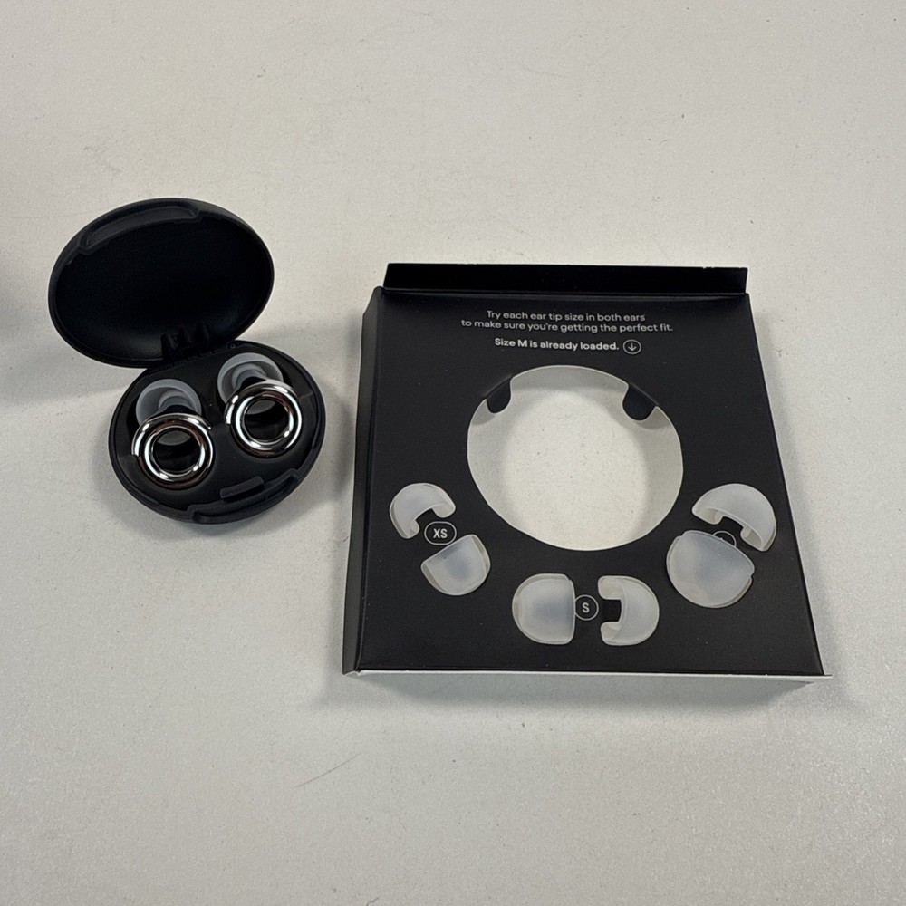Loop EXPERIENCE 2 Earplugs High Fidelity, 17dB Noise Reduction, Silver