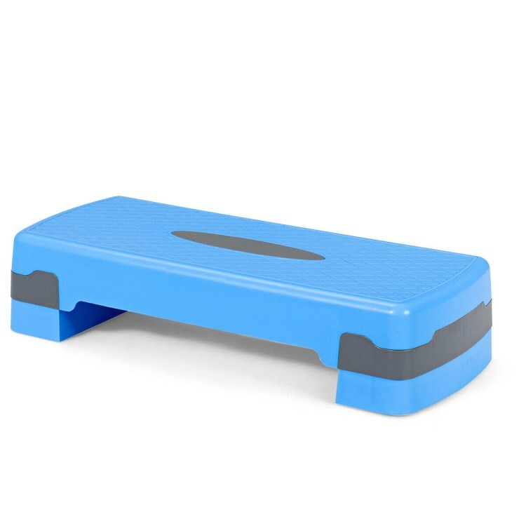 Adjustable Aerobic/Fitness Exercise Step Deck-Non Slip Surface/26 Inch Workout