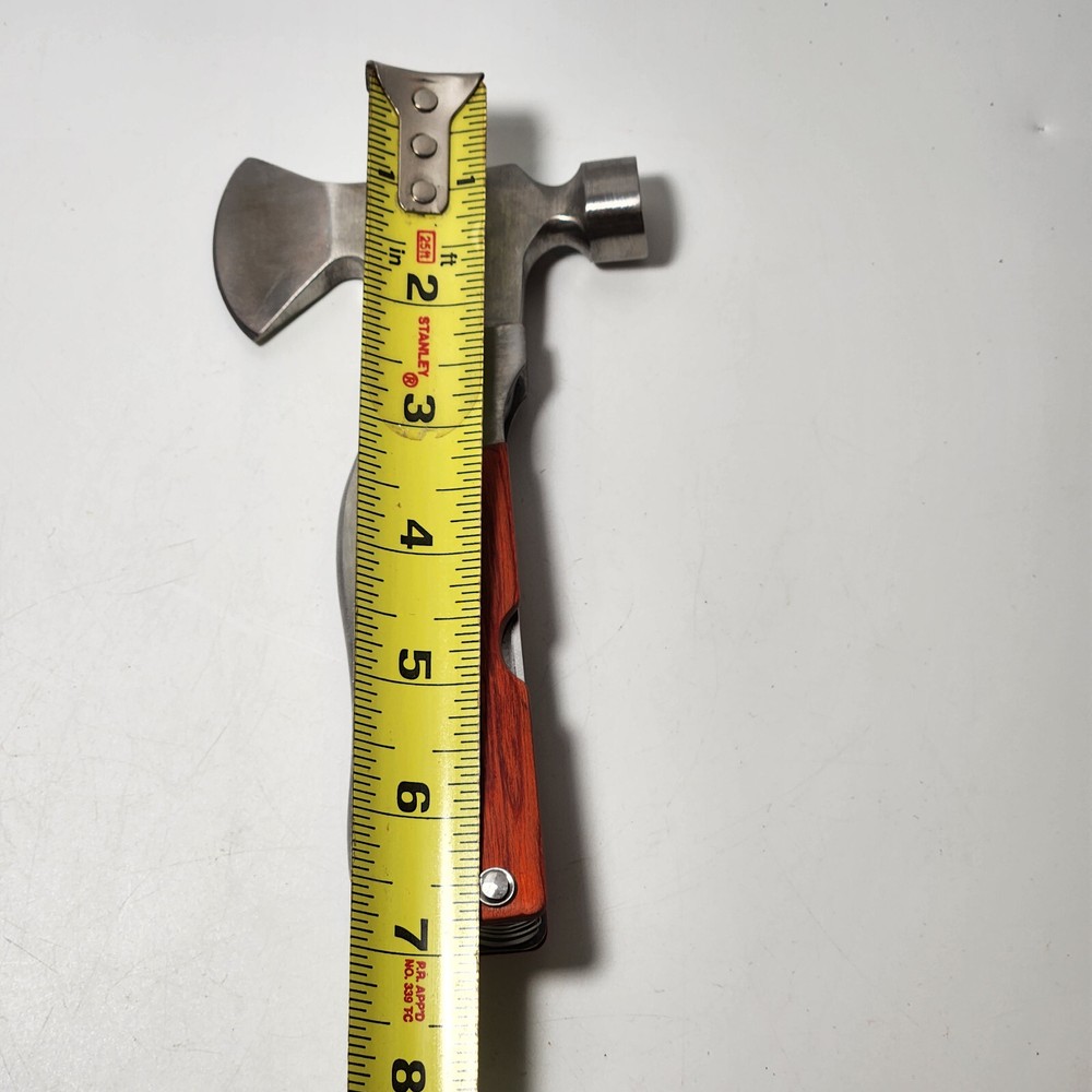 Multi Function Tool Outdoor Camping Emergency Survival Axe Hatchet Hammer Plier