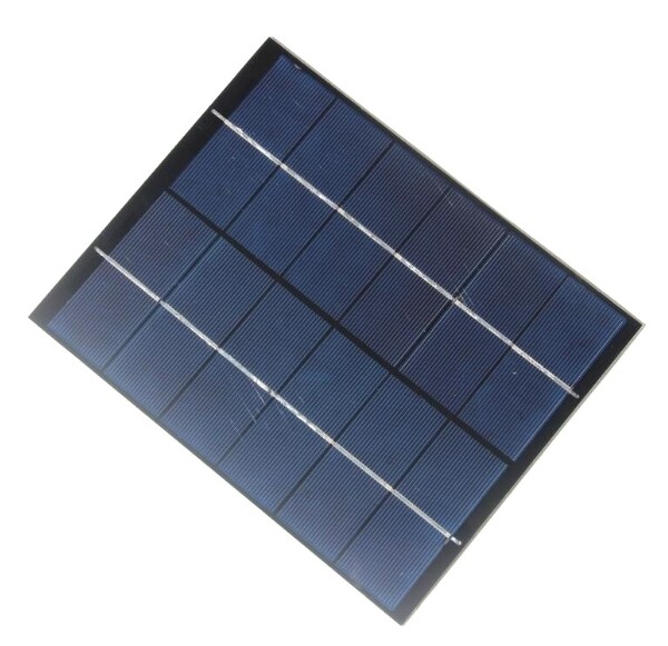 5W/5.2W 6V solar panel adhesive plate polycrystalline silicon solar laminate