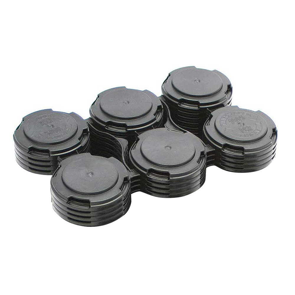 Home Brew Ohio 6 Pack Can Holder in Black Set of 4