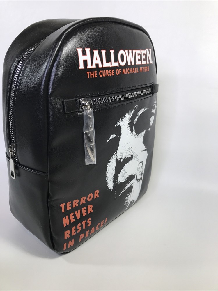 BioWorld Halloween Michael Myers Mini Backpack & Tech Wallet