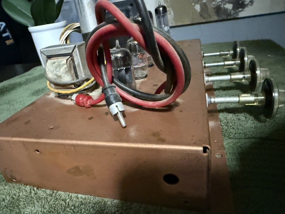 Old Tube Power Amp 1960s
