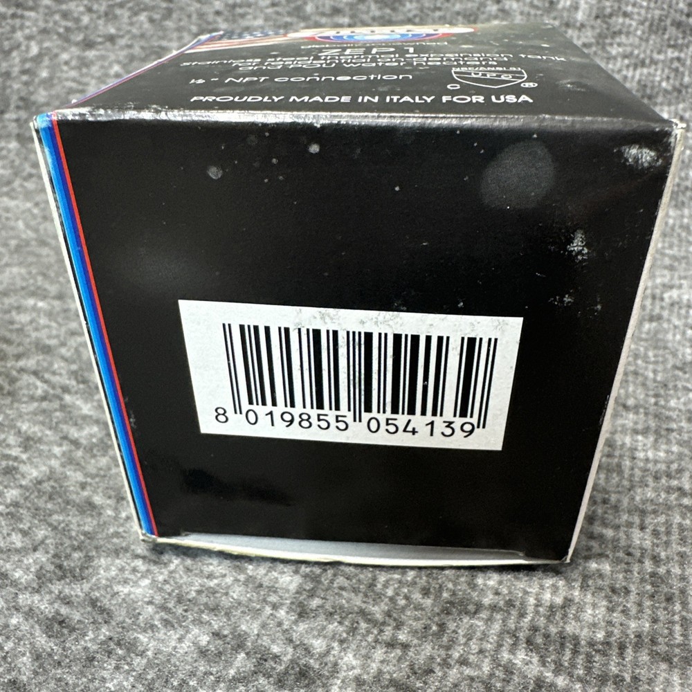 Zilmet Stainless Steel Expansion Tank Shock Arrester ZEP1 1/2" NPT Connection