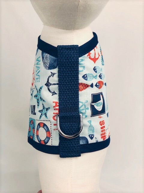 Beach Days Dog Harness Apparel Vest