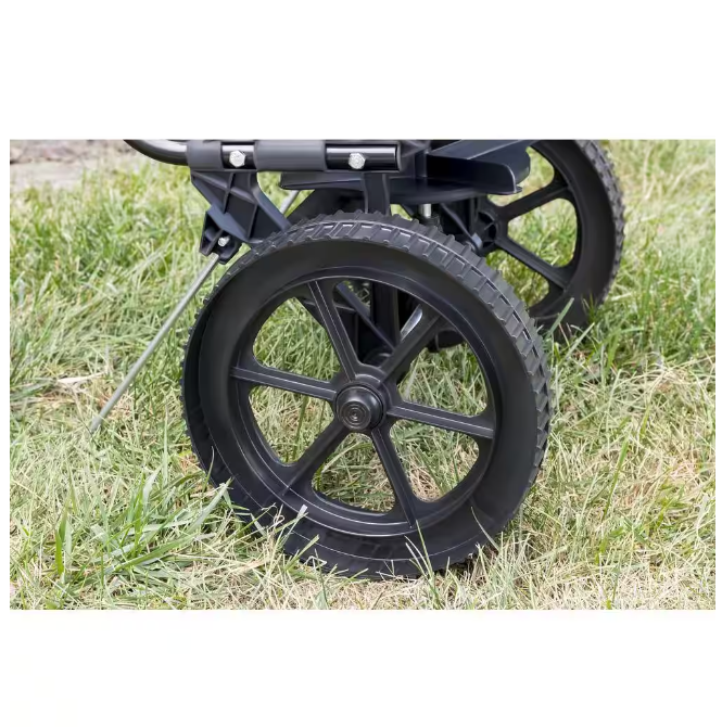 SEED SPREADER 50-Lb Push Broadcast Seeder