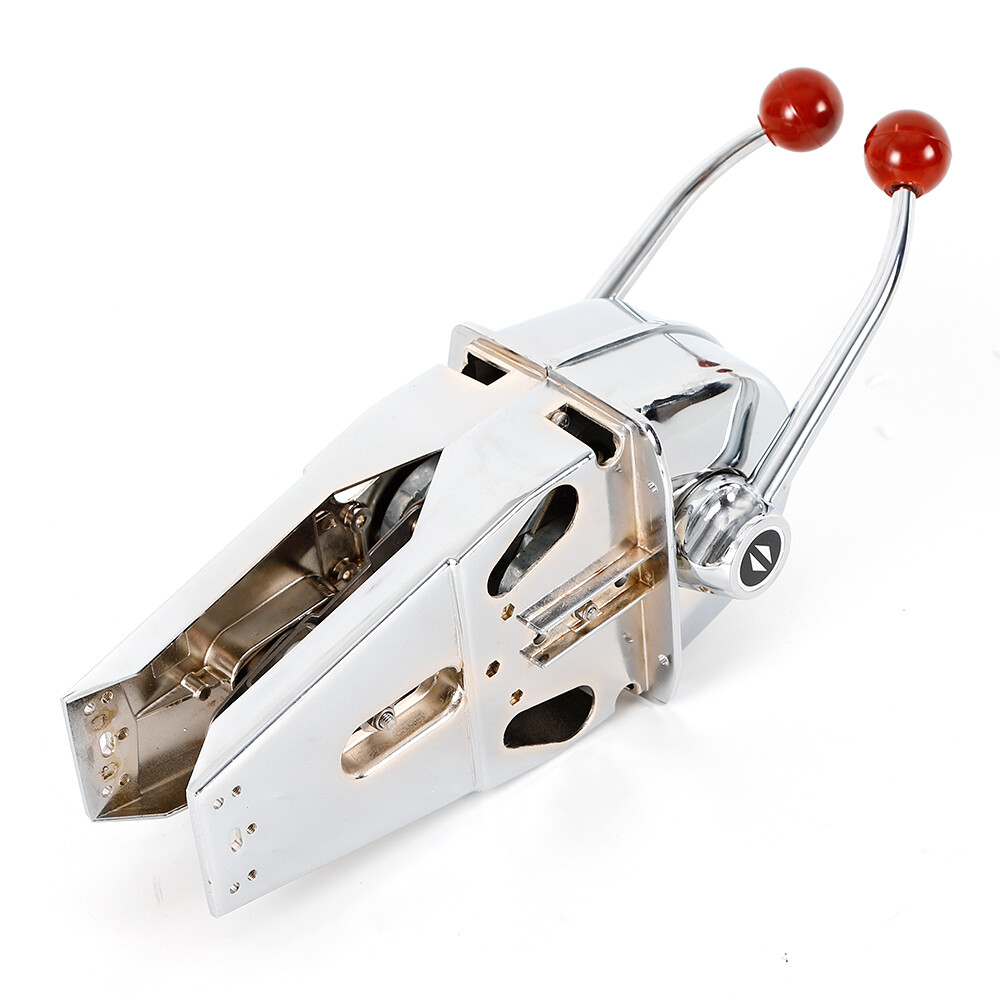 Throttle Control Boat Dual Control Lever Twin Lever Handle for Marine Engine NEW