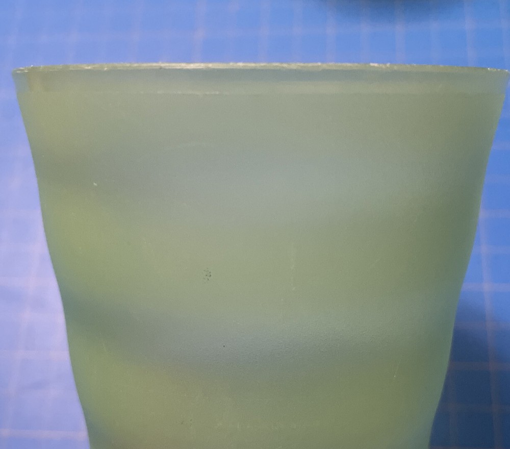 Tupperware Impressions 11oz Green 3 Cups