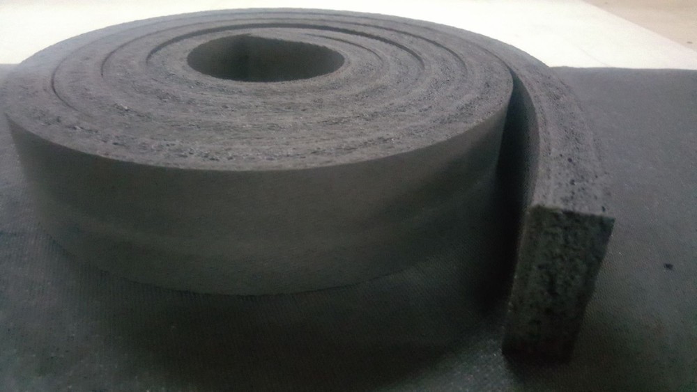 OPEN CELL SPONGE STRIP 1"X 2" X10 FT ROLL  FREE SHIPPING