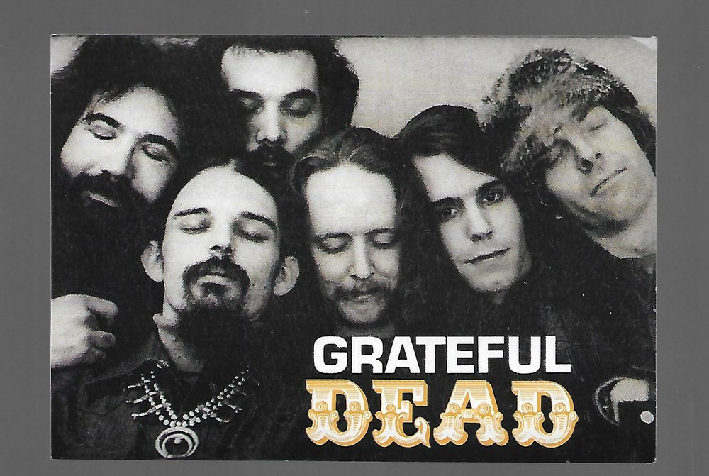 GRATEFUL DEAD STICKER 4X6 EXCELLENT CONDITION SEE SCANS